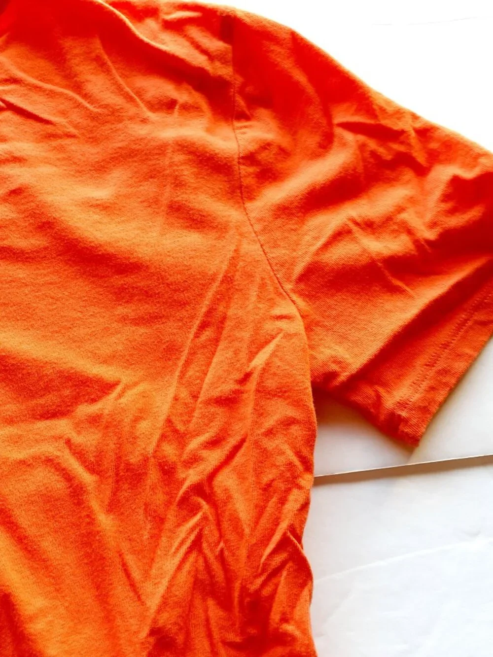 Gap Boys T-Shirt Dinosaur Orange Short Sleeve Logo XXL 14-16